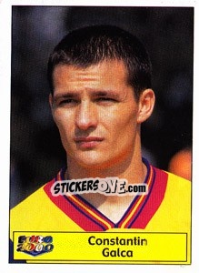 Sticker Constantin Galca - Star Publishing Euro 2000. European Football Championship n. 23 - NO EDITOR