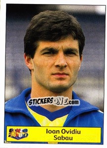 Sticker Ioan Sabau - Star Publishing Euro 2000. European Football Championship n. 25 - NO EDITOR