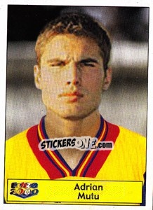 Sticker Adrian Mutu - Star Publishing Euro 2000. European Football Championship n. 32 - NO EDITOR