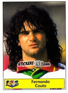 Sticker Fernando Couto - Star Publishing Euro 2000. European Football Championship n. 34 - NO EDITOR