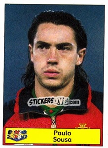 Sticker Paulo Sousa - Star Publishing Euro 2000. European Football Championship n. 39 - NO EDITOR