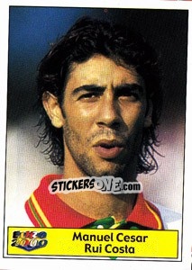 Sticker Rui Costa - Star Publishing Euro 2000. European Football Championship n. 44 - NO EDITOR