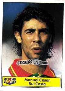 Sticker Rui Costa - Star Publishing Euro 2000. European Football Championship - NO EDITOR