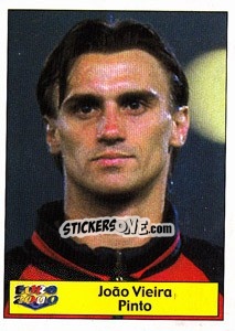 Sticker Joao Pinto - Star Publishing Euro 2000. European Football Championship n. 46 - NO EDITOR