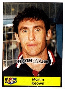 Sticker Martin Keown - Star Publishing Euro 2000. European Football Championship - NO EDITOR