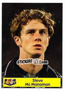 Sticker Steve McManaman - Star Publishing Euro 2000. European Football Championship - NO EDITOR