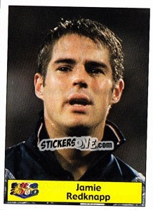Cromo Jamie Redknapp - Star Publishing Euro 2000. European Football Championship - NO EDITOR