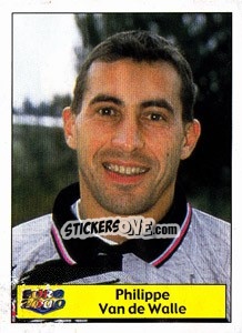 Cromo Philippe Van de Walle - Star Publishing Euro 2000. European Football Championship n. 63 - NO EDITOR