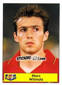 Sticker Marc Wilmots - Star Publishing Euro 2000. European Football Championship - NO EDITOR