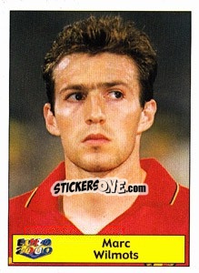 Sticker Marc Wilmots - Star Publishing Euro 2000. European Football Championship n. 69 - NO EDITOR