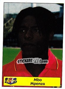 Sticker Mbo Mpenza - Star Publishing Euro 2000. European Football Championship n. 74 - NO EDITOR