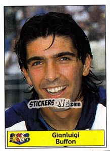 Sticker Gianluigi Buffon - Star Publishing Euro 2000. European Football Championship n. 77 - NO EDITOR
