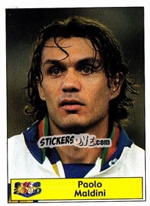 Cromo Paolo Maldini - Star Publishing Euro 2000. European Football Championship - NO EDITOR