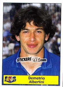 Sticker Demetrio Albertini - Star Publishing Euro 2000. European Football Championship n. 83 - NO EDITOR