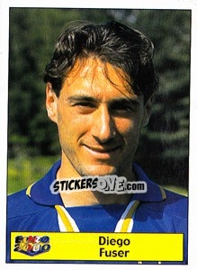 Sticker Diego Fuser - Star Publishing Euro 2000. European Football Championship n. 84 - NO EDITOR