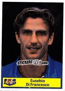 Sticker Eusebio Di Francesco - Star Publishing Euro 2000. European Football Championship - NO EDITOR