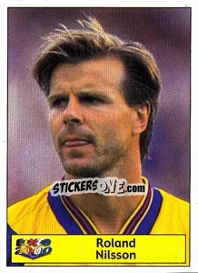 Sticker Roland Nilsson - Star Publishing Euro 2000. European Football Championship - NO EDITOR