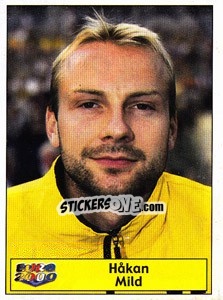 Sticker Hakan Mild - Star Publishing Euro 2000. European Football Championship n. 106 - NO EDITOR