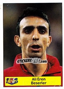 Sticker Ali Eren Beserler - Star Publishing Euro 2000. European Football Championship - NO EDITOR