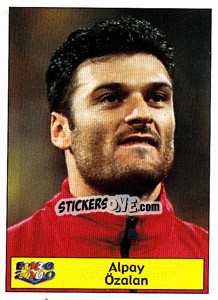 Sticker Alpay Ozalan - Star Publishing Euro 2000. European Football Championship - NO EDITOR