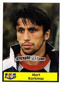 Sticker Mert Korkmaz - Star Publishing Euro 2000. European Football Championship n. 112 - NO EDITOR