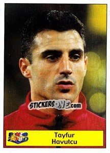 Sticker Tayfur Havutcu - Star Publishing Euro 2000. European Football Championship - NO EDITOR