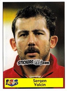 Sticker Sergen Yalcin - Star Publishing Euro 2000. European Football Championship - NO EDITOR