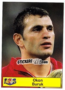 Sticker Okan Buruk - Star Publishing Euro 2000. European Football Championship n. 117 - NO EDITOR