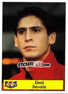Sticker Umit Davala - Star Publishing Euro 2000. European Football Championship n. 120 - NO EDITOR