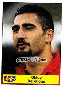 Sticker Oktay Dereliogu - Star Publishing Euro 2000. European Football Championship - NO EDITOR