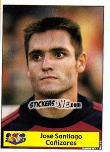 Sticker Santiago Canizares - Star Publishing Euro 2000. European Football Championship n. 123 - NO EDITOR