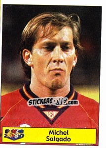 Sticker Michel Salgado - Star Publishing Euro 2000. European Football Championship - NO EDITOR