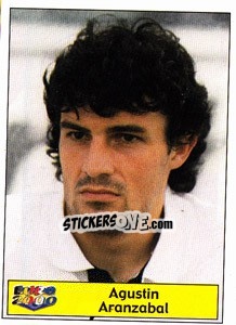 Sticker Agustin Aranzabal - Star Publishing Euro 2000. European Football Championship - NO EDITOR