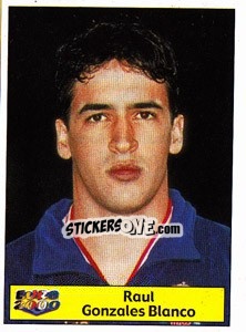 Sticker Raul González - Star Publishing Euro 2000. European Football Championship - NO EDITOR