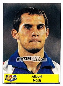Sticker Albert Nadj - Star Publishing Euro 2000. European Football Championship n. 141 - NO EDITOR