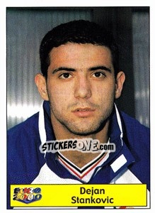 Sticker Dejan Stankovic - Star Publishing Euro 2000. European Football Championship - NO EDITOR