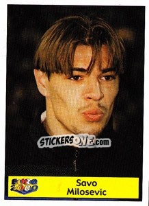 Sticker Savo Milosevic - Star Publishing Euro 2000. European Football Championship n. 151 - NO EDITOR