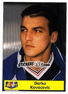 Sticker Darko Kovacevic - Star Publishing Euro 2000. European Football Championship n. 152 - NO EDITOR