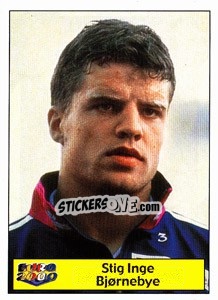 Sticker Stig Inge Bjornebye - Star Publishing Euro 2000. European Football Championship n. 158 - NO EDITOR