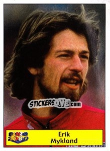 Sticker Erik Mykland - Star Publishing Euro 2000. European Football Championship n. 160 - NO EDITOR