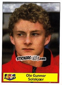 Sticker Ole Gunnar Solskjaer - Star Publishing Euro 2000. European Football Championship n. 166 - NO EDITOR