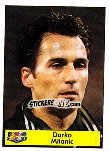 Sticker Darko Milanic - Star Publishing Euro 2000. European Football Championship - NO EDITOR