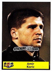 Sticker Amir Karic - Star Publishing Euro 2000. European Football Championship - NO EDITOR