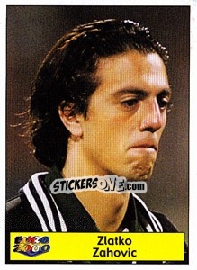 Sticker Zlatko Zahovic - Star Publishing Euro 2000. European Football Championship - NO EDITOR