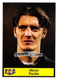 Sticker Miran Pavlin - Star Publishing Euro 2000. European Football Championship - NO EDITOR