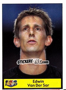 Sticker Edwin van der Sar - Star Publishing Euro 2000. European Football Championship n. 181 - NO EDITOR