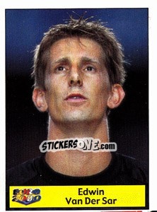 Sticker Edwin van der Sar - Star Publishing Euro 2000. European Football Championship - NO EDITOR