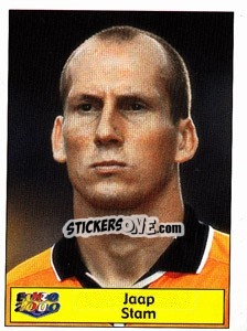 Sticker Jaap Stam - Star Publishing Euro 2000. European Football Championship n. 183 - NO EDITOR