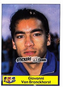 Sticker Giovanni Van Bronckhorst - Star Publishing Euro 2000. European Football Championship n. 185 - NO EDITOR