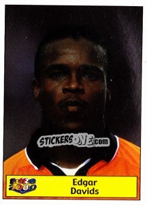 Sticker Edgar Davids - Star Publishing Euro 2000. European Football Championship n. 188 - NO EDITOR
